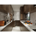 UNSIP Múltiple Diseño Dark Color Modular Kitchen Cabinete
